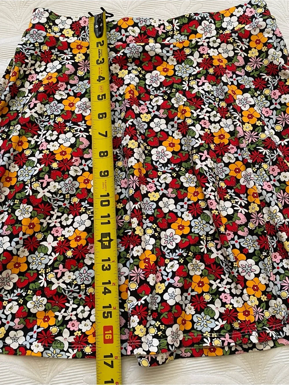 Floral Skirt With Pockets By ModCloth Size S